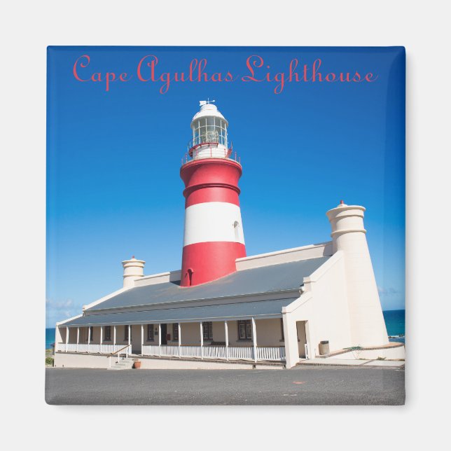 Cape Agulhas Lighthouse Magnet (Vorne)
