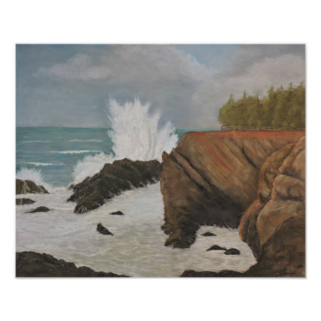 Cape Arago Print Fotodruck (Vorne)