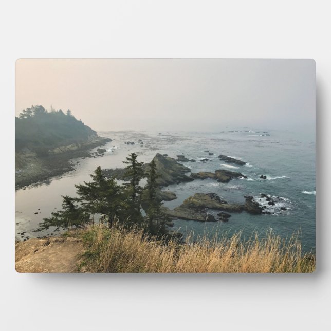 Cape Arago State Park, Oregon Coast Fotoplatte (Vorderseite)