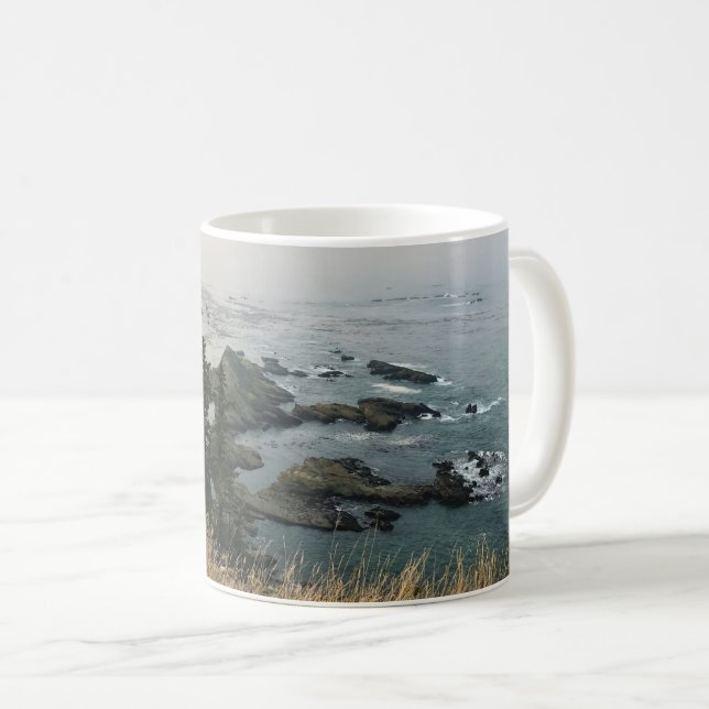 Cape Arago State Park, Oregon Coast Kaffeetasse (VorderseiteRechts)