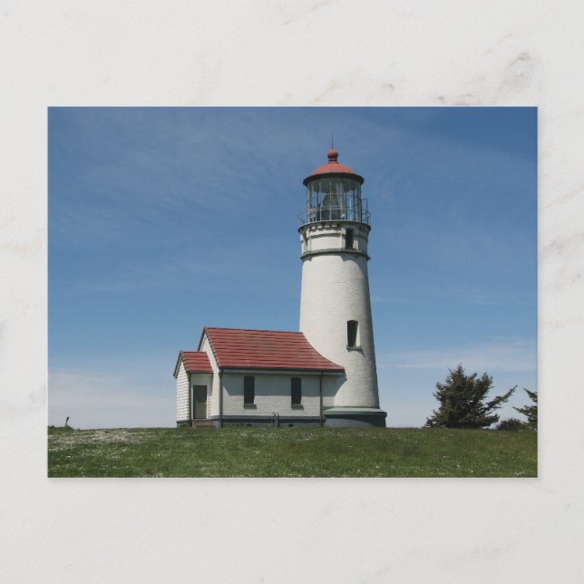 Cape Blanco Lighthouse Postkarte (Vorderseite)