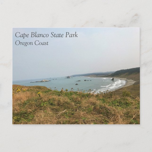 Cape Blanco Staat Park, Oregon Coast Postkarte (Vorderseite)