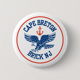 Cape Breton Adler Pin Button