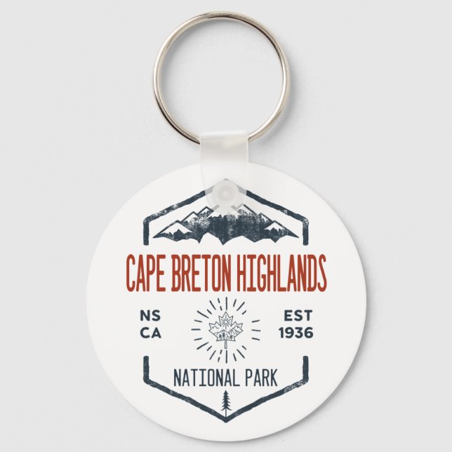 Cape Breton Highlands National Park Canada  Schlüsselanhänger (Vorderseite)