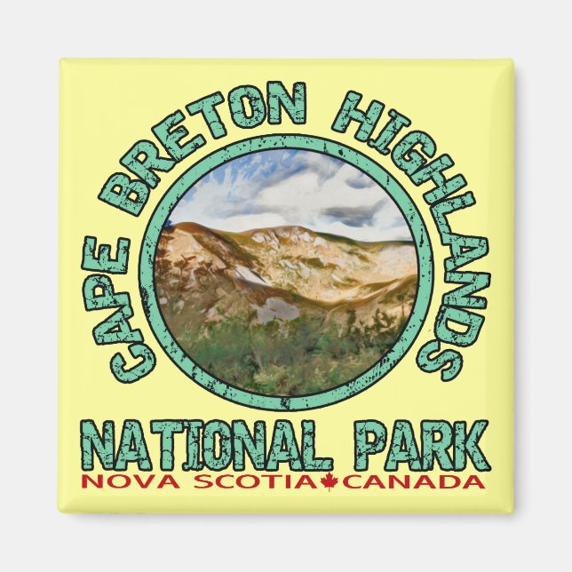 Cape Breton Highlands National Park Magnet (Vorne)