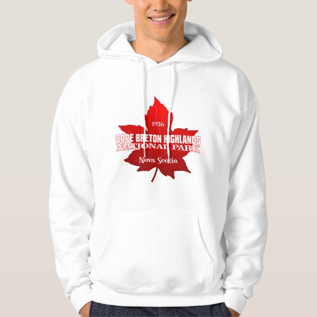 Cape Breton Highlands NP (Ahornblatt) Hoodie (Vorderseite)