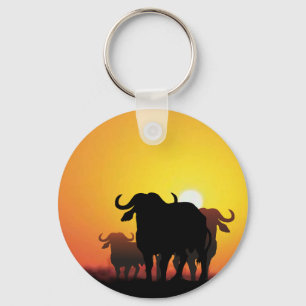 Cape Buffalo Schlüsselanhänger