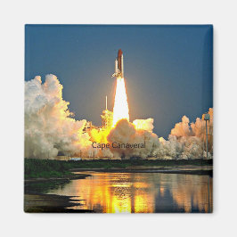 Cape Canaveral Launch Pad Magnet