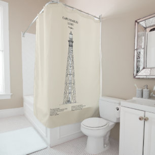 Cape Charles Lighthouse - Virginia - SBD Duschvorhang