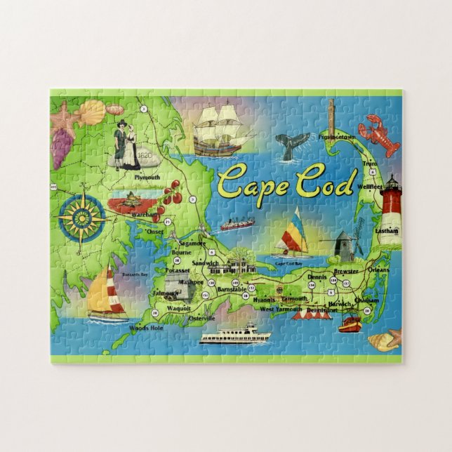 Cape Cod 11x14 Puzzle (Horizontal)