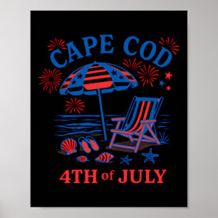 Cape Cod 4. Juli Poster