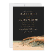 Cape Cod Bayside Dünenzaun Golden Beach Hochzeit