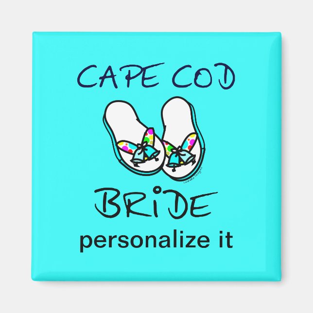 Cape Cod Bride Magnet (Vorne)