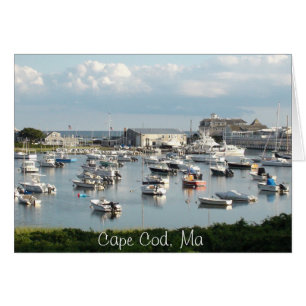 Cape Cod Card, "J'Aimerais Que Tu Sois Là"