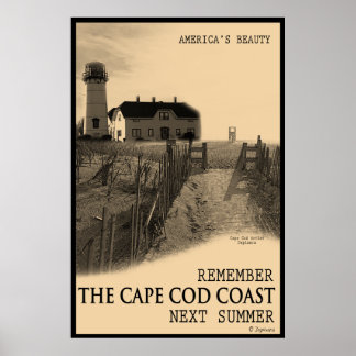 Cape Cod Coast Poster