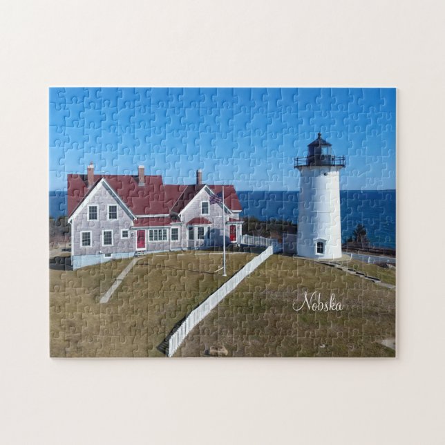 Cape Cod Custom Foto Lighthouse (Horizontal)