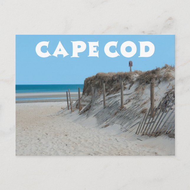 Cape Cod, Dennis Massachusetts USA Postkarte (Vorderseite)