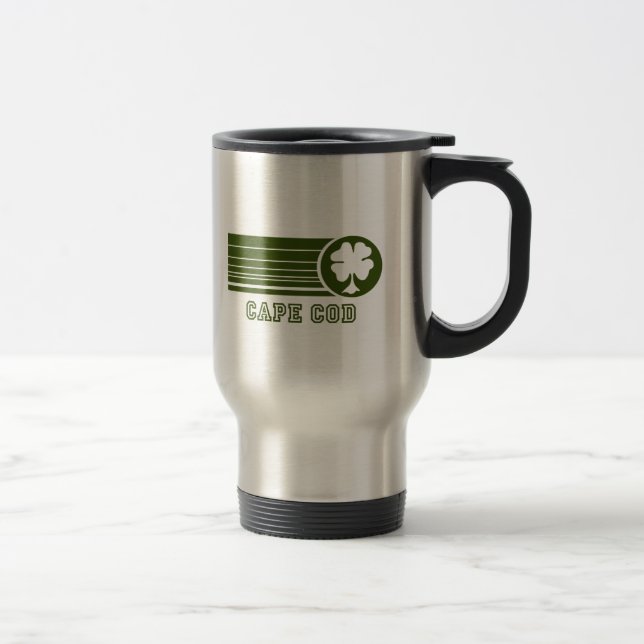 Cape Cod Edelstahl-Kaffeetasse Reisebecher (Rechts)
