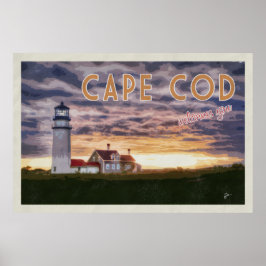 Cape Cod heißt Sie herzlich willkommen Poster