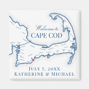 Cape Cod Hochzeit in Urlaubsort Gefallen Magnet