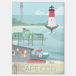 Cape Cod Kühlschrank Magnet