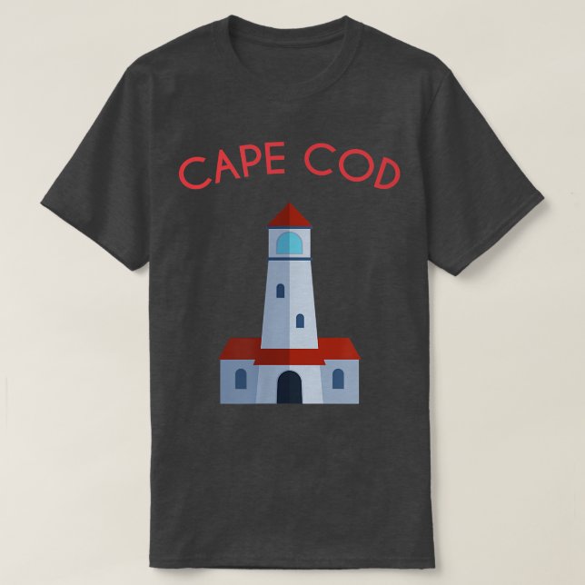 Cape Cod Lighthouse Boston MA New England2 T-Shirt (Design vorne)