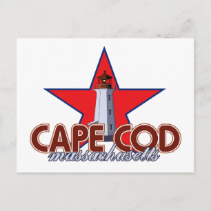 Cape Cod Lighthouse Postkarte
