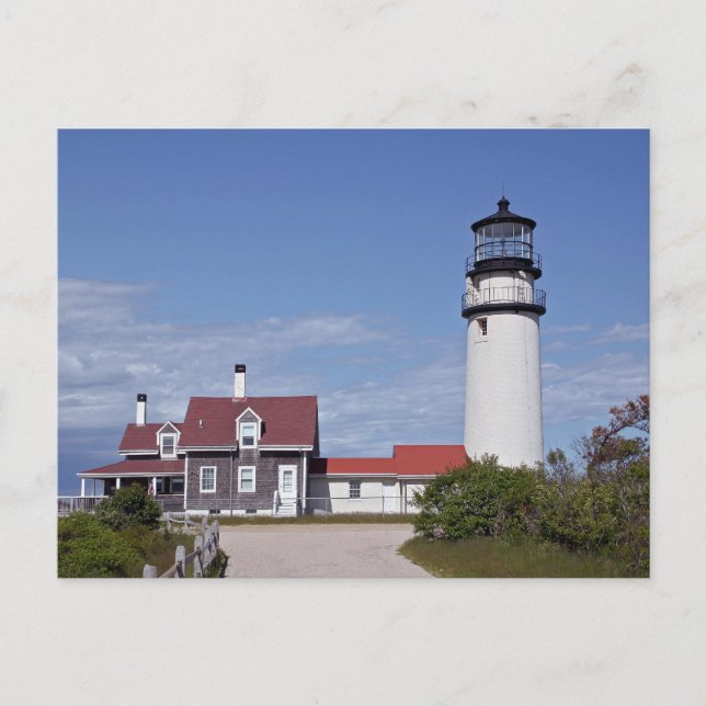 Cape Cod Lighthouse Postkarte (Vorderseite)