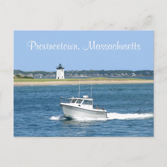 Cape Cod Lighthouse Provincetown MA carte postale (Devant)