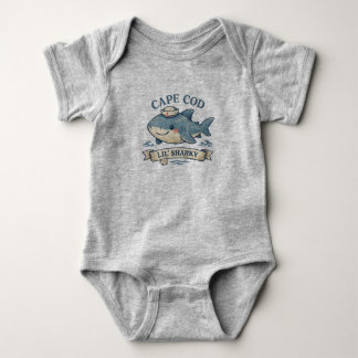 Cape Cod Lil' Sharky Baby Bodysuit Strampler