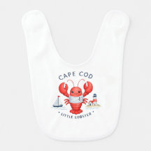 Cape Cod Little Lobster Baby-Bib | Cute New Englan