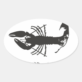 CAPE-COD-LOBSTER OVALER AUFKLEBER