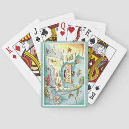 Cape Cod MA Map Playing Cards Spielkarten