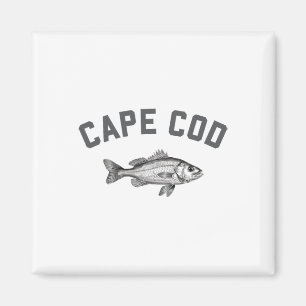 Cape Cod Machusetts Angeln Streifenbarsche Magnet