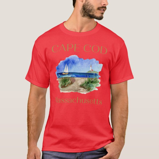 Cape Cod Massachusetts 1 T-Shirt (Vorderseite)