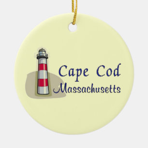Cape Cod Massachusetts Keramikornament