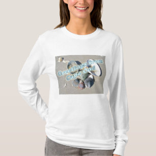 Cape Cod Massachusetts - Muschel & Surf T-Shirt