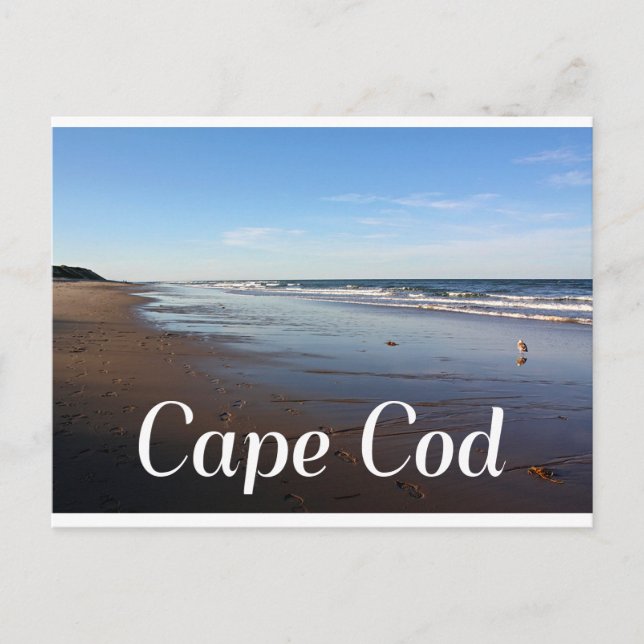 Cape Cod, Massachusetts Nauset Beach Carte postale (Devant)