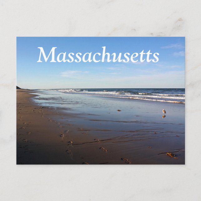 Cape Cod, Massachusetts Nauset Beach Carte postale (Devant)