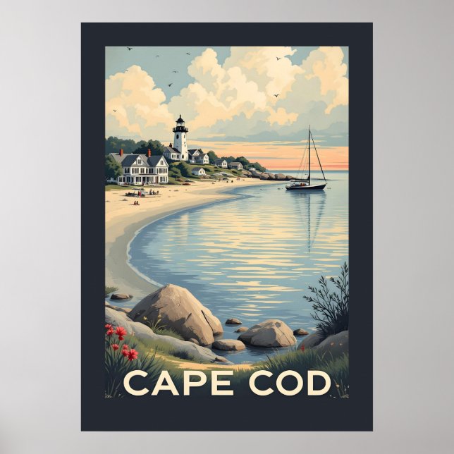 Cape Cod Massachusetts Poster (Vorne)