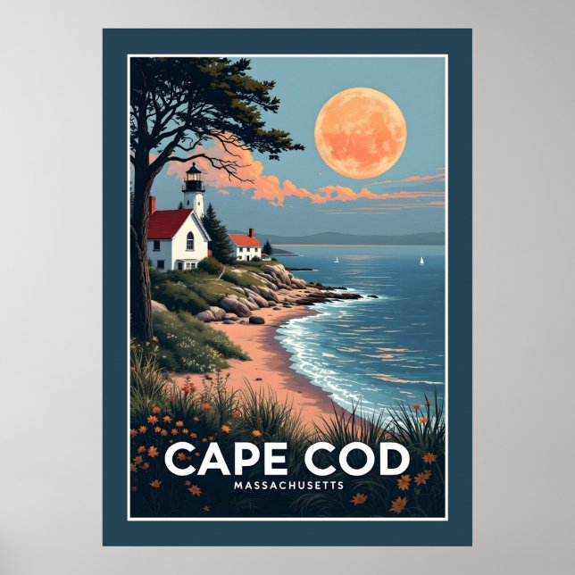 Cape Cod Massachusetts Poster (Vorne)