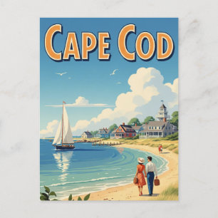 Cape Cod Massachusetts Travel Postkarte