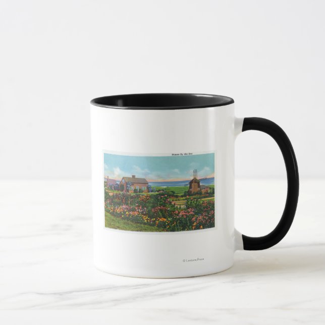 Cape Cod, MassachusettsSicht auf die Zuhause Tasse (Rechts)