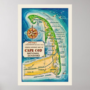Cape Cod National Seashore 20x30 Druck Poster