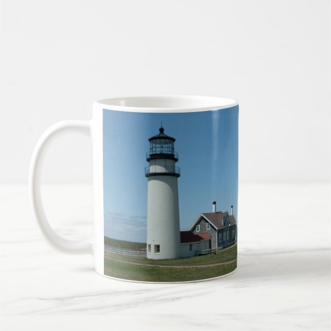 Cape Cod National Seashore, Highland Lighthouse MA Kaffeetasse (Links)