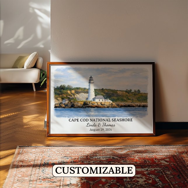 Cape Cod National Seashore Massachusetts Aquarell Poster (Von Creator hochgeladen)