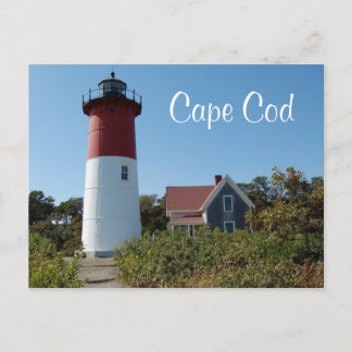 Cape Cod Nauset Lighthouse, Massachusetts Postkart Postkarte