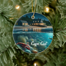 Cape Cod Noël Ornement
