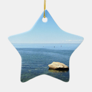 Cape Cod-Ozean-Weihnachtsverzierung Keramikornament