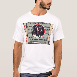 Cape Cod-Pilger Eatmor Moosbeermarke T-Shirt